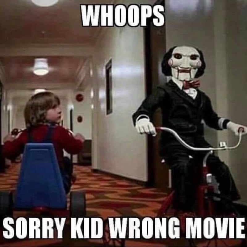 The Best Memes That Make Horror Movies Seem Like A Joke Page