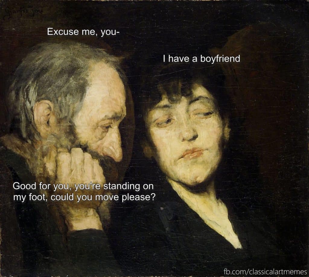 These Classical Art Memes Have Us Rethinking the Intentions of These ...